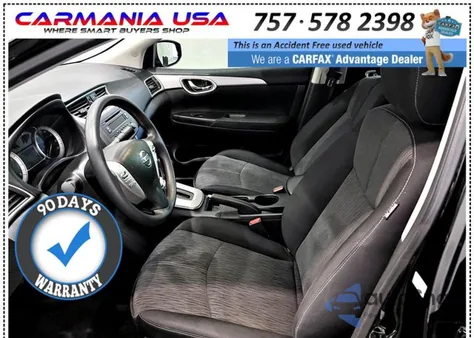 2014 Nissan Sentra S from USA, damaged, VIN 3N1AB7AP7EY200053